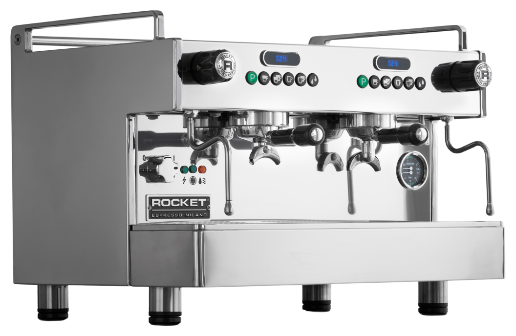 Rocket Espresso Boxer — BOXER 2 grupos - inox (paneles laterales acero/aluminio)