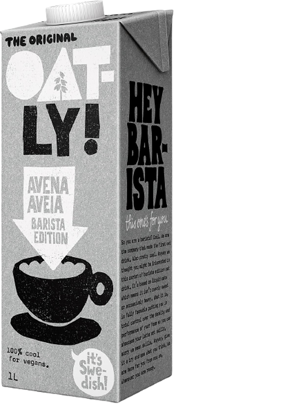 Leche de Avena Oatly Barista Edition