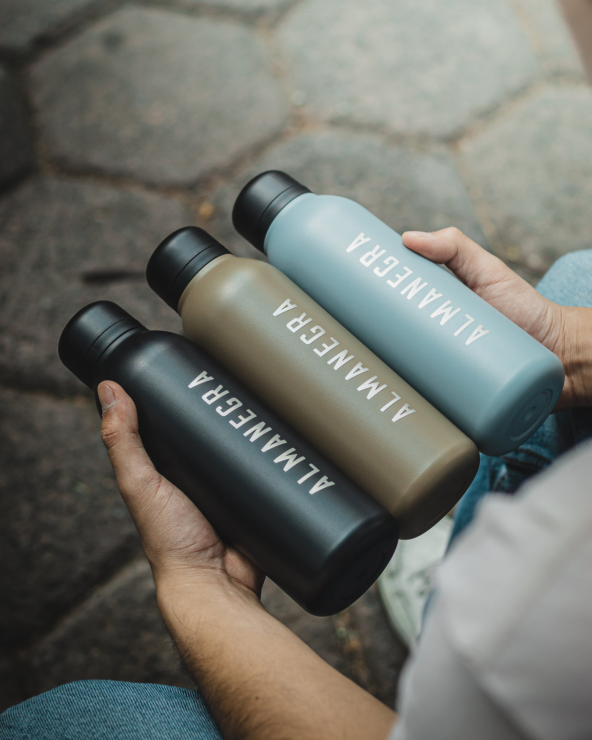 Almanegra Vacuum Flask Stem Black