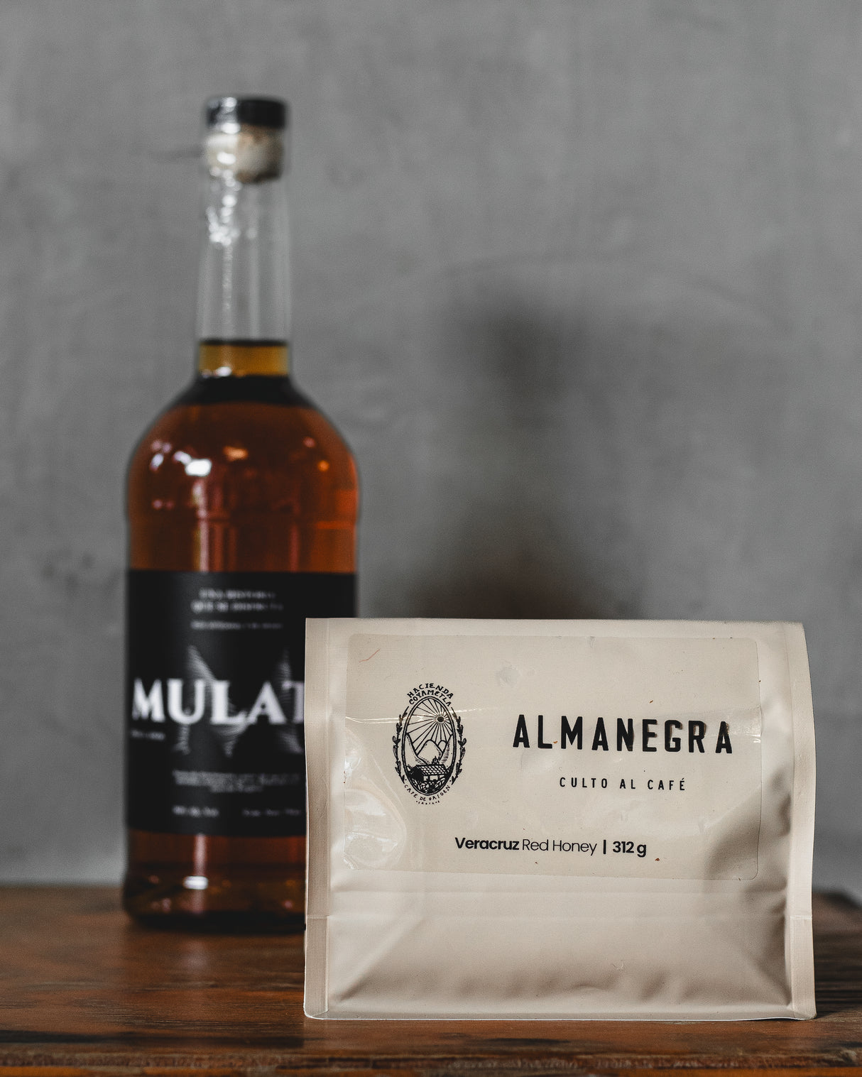 Coyamelta x Almanegra Colaboracion Ron artesanal Mulato / Cafe Red Honey