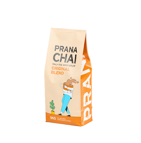 Prana Chai Latte (Vintage Milk Bottle)