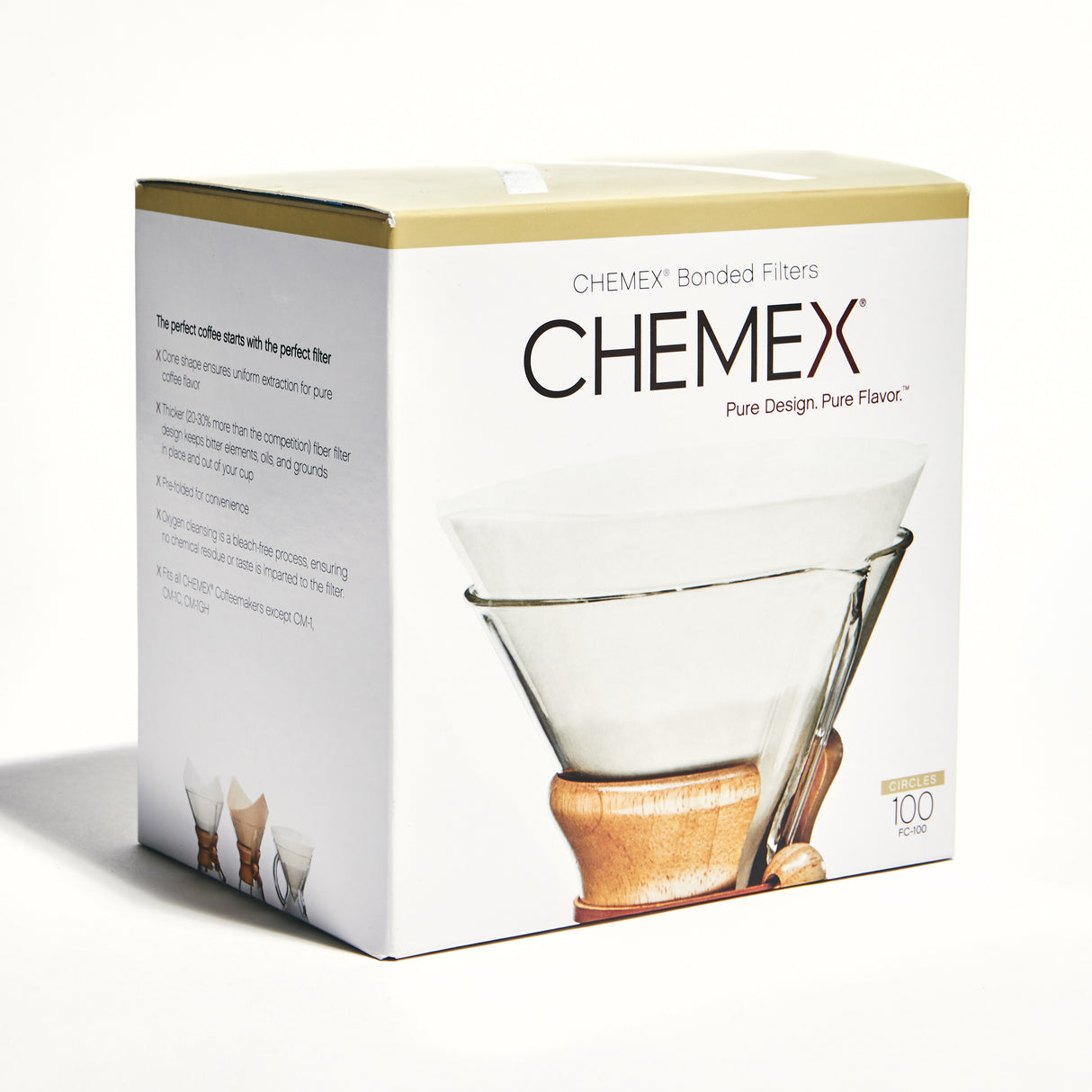 Filtros Chemex - 100 pz