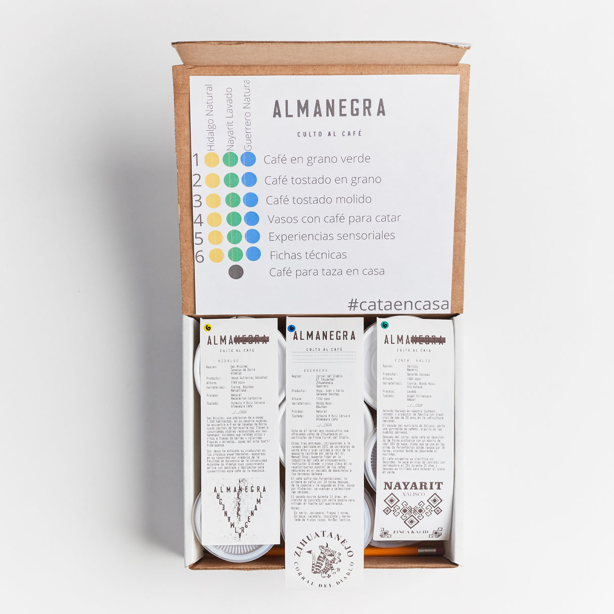 Experiencia sensorial - Cata en Casa