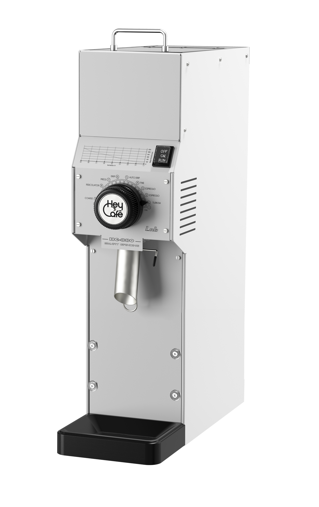 Molino HEY CAFE HC-880 Lab — Blanco