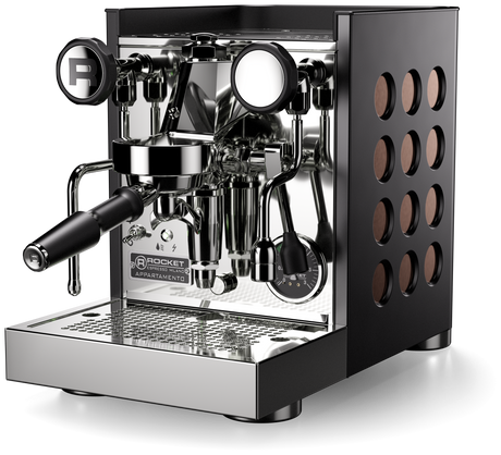 Rocket Espresso Appartamento TCA — Black & Copper