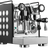 Rocket Espresso Appartamento — Black & White (Serie Nera, cuerpo negro con circulos blancos)