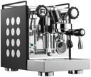 Rocket Espresso Appartamento — Black & White (Serie Nera, cuerpo negro con circulos blancos)