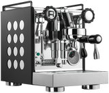 Rocket Espresso Appartamento — Black & White (Serie Nera, cuerpo negro con circulos blancos)
