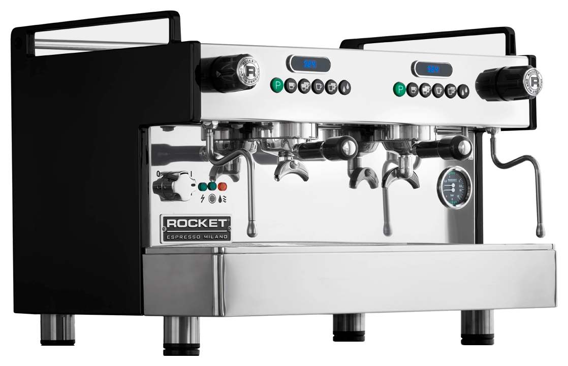 Rocket Espresso Boxer — BOXER 2 grupos - Black (paneles laterales negros)