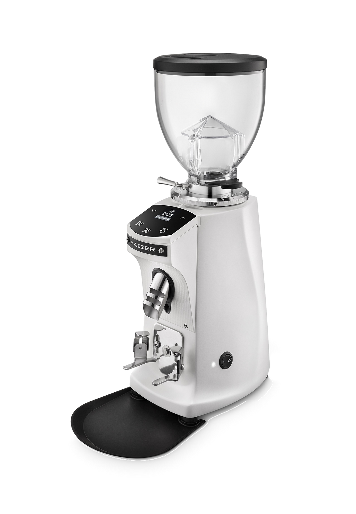 Molino Mazzer Mini — Blanco mate (demi-matt white / bianco opaco)