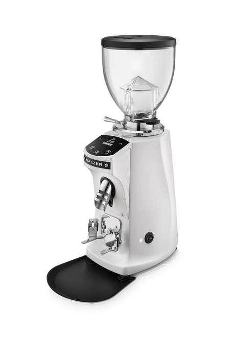 Molino Mazzer Mini — Blanco mate (demi-matt white / bianco opaco)