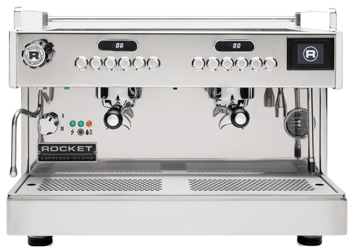 Rocket Espresso Boxer — BOXER EVO 2 grupos (con pantalla Jet Steam opcional)