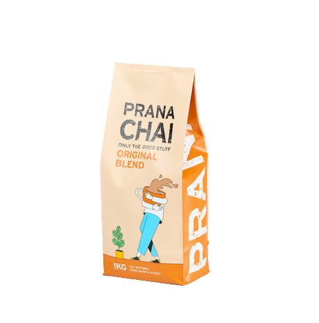 Prana Chai Latte (Vintage Milk Bottle)