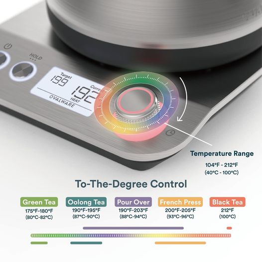 Ovalware - Electric Pour Over Kettle