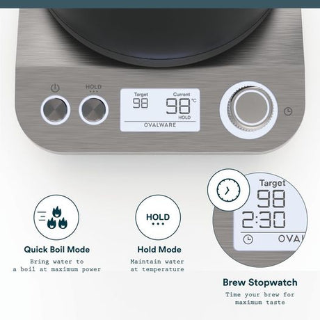 Ovalware - Electric Pour Over Kettle