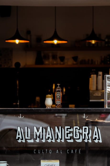 Almanegra/Bushmills Inverted Irish Dalgona Coffee