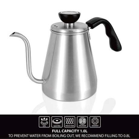Ovalware - Pour Over Kettle con termómetro integrado