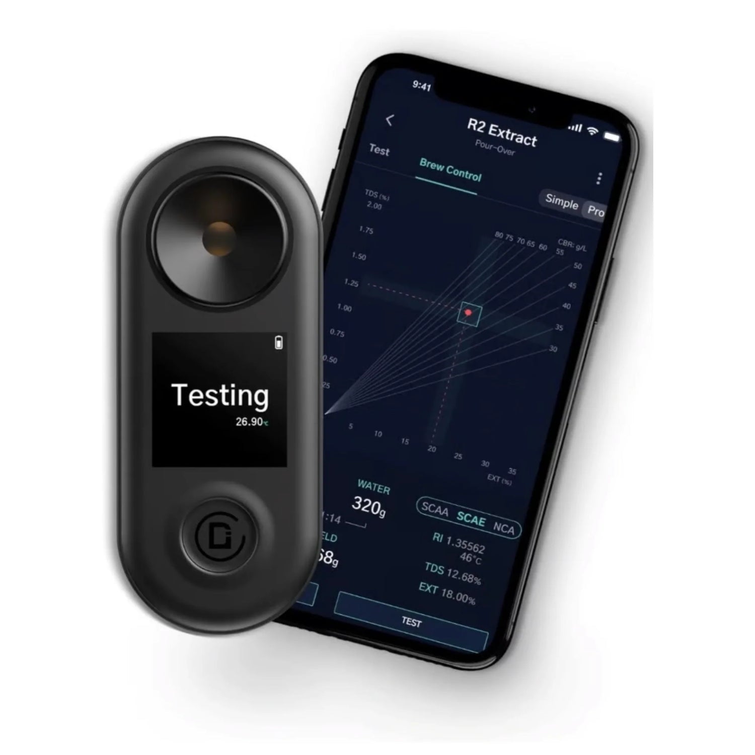 Refractómetro DiFluid Extract R2