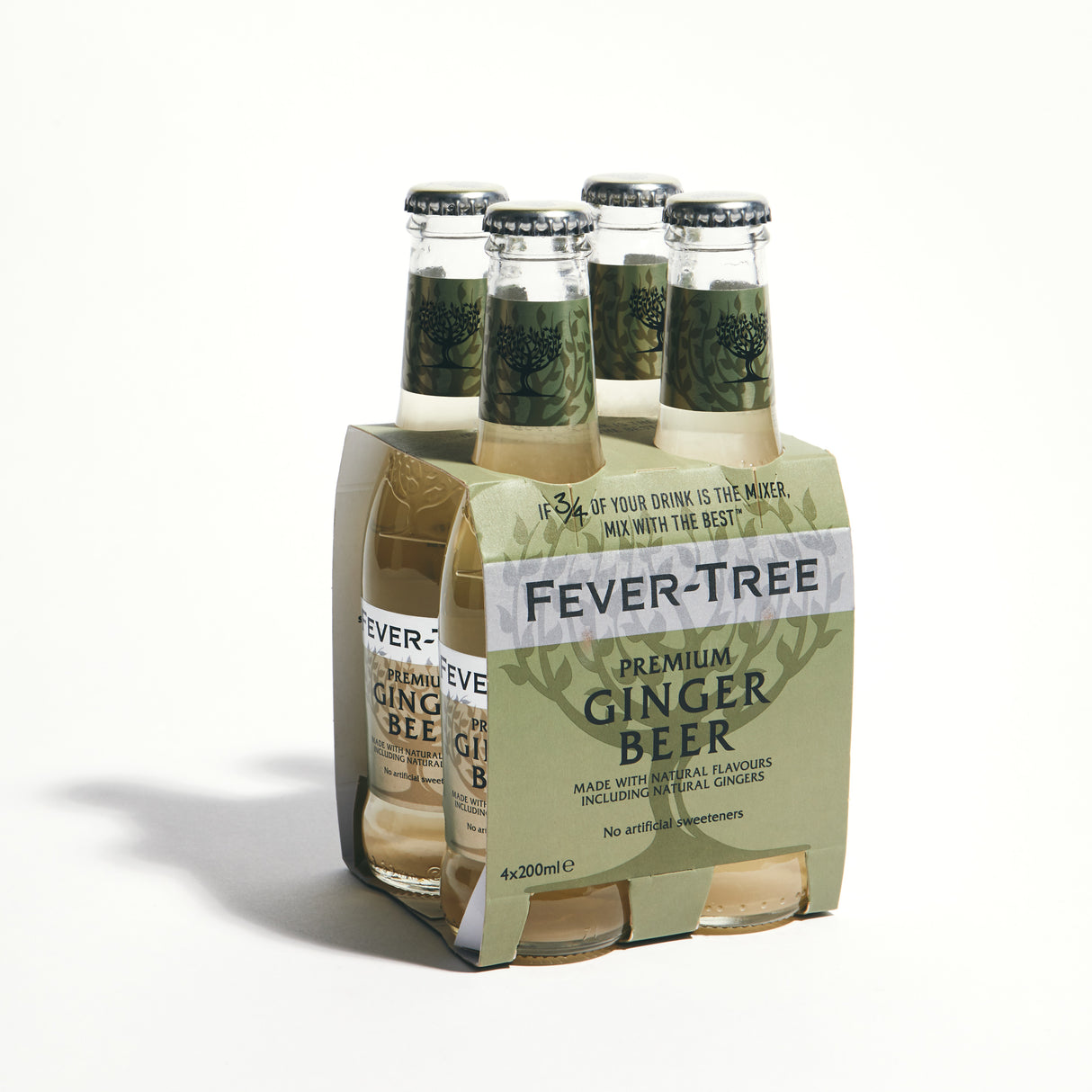 Fever Tree Premium Ginger Beer 4 Pack